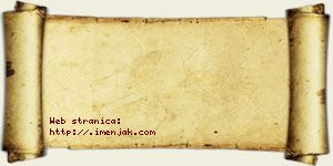 Natalija Mojsilović vizit kartica